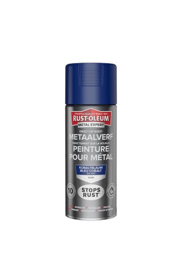Rust oleum metal expert metaalverf direct op roest hoogglans, Verzenden, Nieuw