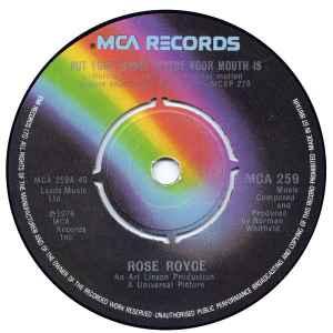 Single vinyl / 7 inch - Rose Royce - Put Your Money Where..., Verzenden, Zo goed als nieuw