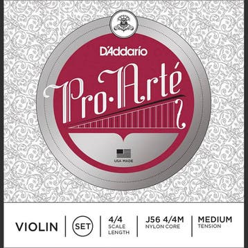DAddario J56-44M violin string set 4/4, medium, Ophalen of Verzenden, Nieuw