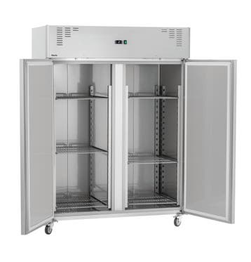 Bartscher Koelkast | 1350L | RVS | 0°C/+8°C | Geforceerd | W, Witgoed en Apparatuur, Koelkasten en IJskasten, Ophalen of Verzenden