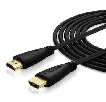 HDMI kabel 2m 2 meter gold plated male-male high speed Full, Verzenden, Nieuw