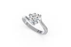 Ring - 14 karaat Witgoud - 2.11ct. tw. Diamant (Lab-grown), Nieuw