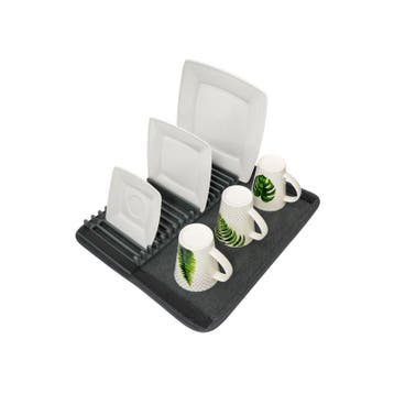 Opvouwbaar Afdruiprek met Absorberende Mat – Afwasrek voor, Ophalen of Verzenden, Nieuw