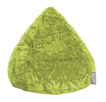 Zitzak Fluffy XL - Groen, Verzenden, Nieuw