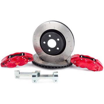 Alcon 2007+ Jeep JK 350x32mm Rotors 4-Piston Red Calipers, Auto-onderdelen, Remmen en Aandrijving, Ophalen of Verzenden, Nieuw