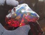 Birmese Blauwe Amber - van hoge kwaliteit! Geen