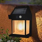 Buiten Zonne-energie Wandlamp met Bewegingssensor – Tuinlamp, Verzenden, Nieuw
