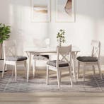 vidaXL Zitkussens 4 pcs Taupe 40 x 40 x 12 cm Stof, Huis en Inrichting, Woonaccessoires | Kussens, Verzenden, Nieuw