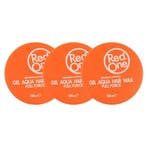 Red One Full Force Aqua Wax Oranje 3x150ml, Ophalen of Verzenden, Nieuw, Gel, Wax, Haarlak of Mousse