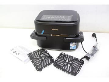 Philips 1000 Series NA150/00 - Dual Basket Airfryer - 7.1L -, Witgoed en Apparatuur, Airfryers, Verzenden, Zo goed als nieuw