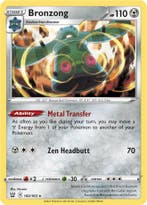 Bronzong 102/163 holo Battle Styles, Ophalen of Verzenden, Nieuw, Losse kaart, Foil