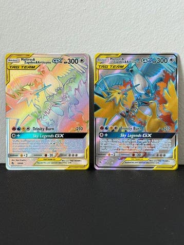 Pokémon Card - Moltres, Zapdos, Articuno 66/68 - 69/68 Full, Nieuw