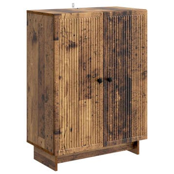 vidaXL Dressoir Oud hout 66 x 34,5 x 90 cm Bewerkt hout, Verzenden, Nieuw, Overige houtsoorten, Minder dan 50 cm