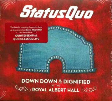 Status Quo - Down Down &amp; Dignified At The Royal Albert H, Ophalen of Verzenden, Gebruikt