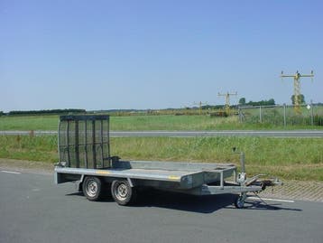 Gebruikte Hapert HV2700 afm. 305x150cm 2700kg, Auto diversen, Ophalen, Gebruikt