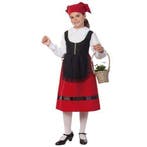 Herderin kostuum kind, Verzenden, Nieuw, Feestartikel