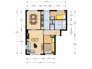 Te Huur 3 kamer Appartement Limietlaan In Den Bosch, Den Bosch, Noord-Brabant, Direct bij eigenaar, Appartement