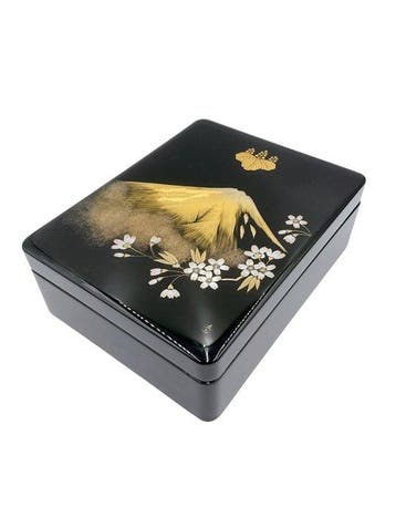 Themacollectie - Echizen Lacquer Document Box Makie Chinkin
