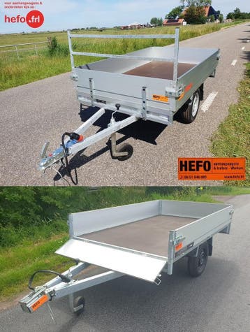 UIT VOORRAAD ! Anssems PLT 750 kg. PLATEAUWAGENS 251 x 150, Auto diversen, Aanhangers en Bagagewagens, Nieuw