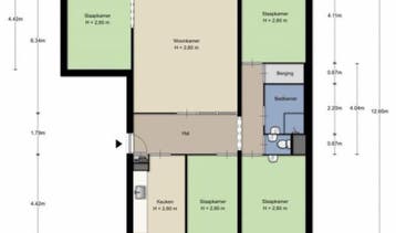 Te Huur 5 Kamer Appartement Zangvogelweg In Amersfoort, Huizen en Kamers, Direct bij eigenaar, Amersfoort, Utrecht, Appartement