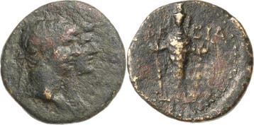 Bronze 49/50, Kaiserzeit Claudius en Agrippina 41-54, Verzenden