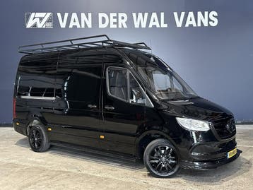 Zakelijke Lease |  Mercedes-Benz Sprinter 314 CDI 143pk L2H2, Stof, Gebruikt, Zwart, Mercedes-Benz