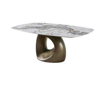 Tower Living Eettafel Castello Deens ovaal keramiek 220x120, Ophalen of Verzenden, Nieuw