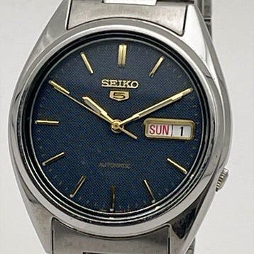 Seiko - Seiko 5 Automatic Day-Date - Zonder minimumprijs -
