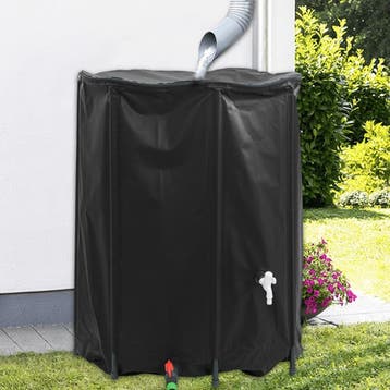 vidaXL Watertank met kraan opvouwbaar 750 L PVC, Tuin en Terras, Tuinslangen, Verzenden, Nieuw