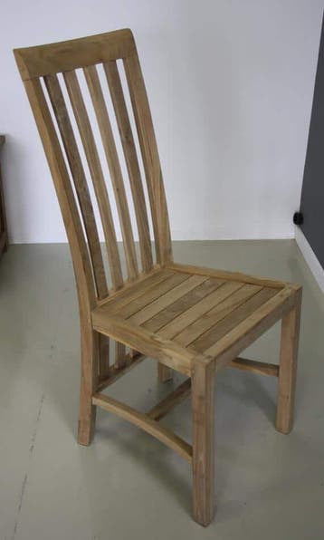 Teak stoel Santos, Huis en Inrichting, Ophalen of Verzenden, Nieuw