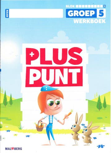 Pluspunt versie 4 werkboek blok 10 groep 5 (per stuk), Verzenden, Nieuw