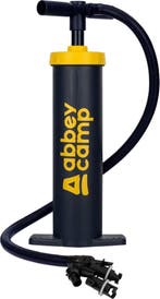 Abbey Camp Handpomp Double Action - 2 x 2.0 L - Marine/Geel, Ophalen of Verzenden, Zo goed als nieuw