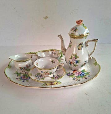 Herend - Koffieservies (6) - Porselein
