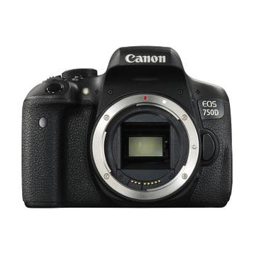 Canon EOS 750D DSLR Body - Tweedehands, Verzenden, Gebruikt, Canon