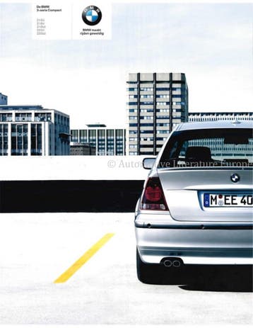 2004 BMW 3 SERIE COMPACT BROCHURE NEDERLANDS, Nieuw, BMW, Author