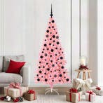 vidaXL Kerstboom met 300 LED met standaard Roze 180 cm PVC, Diversen, Kerst, Verzenden, Nieuw