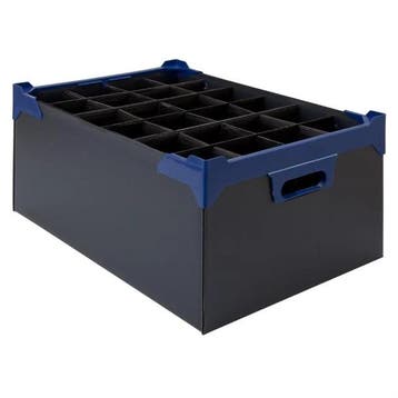 Wijn glazen doos  |  500x345x200mm | (pak van 5), Verzenden, Nieuw in verpakking