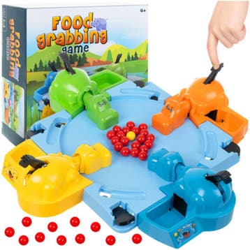 Ruhhy Hungry Hippos arcade spel – klassiek familiespel me., Ophalen of Verzenden, Nieuw