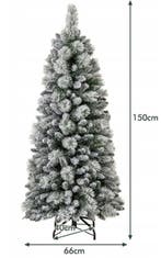 2dekans | Coast Kunstkerstboom met LED verlichting – 150 cm, Ophalen of Verzenden, Zo goed als nieuw