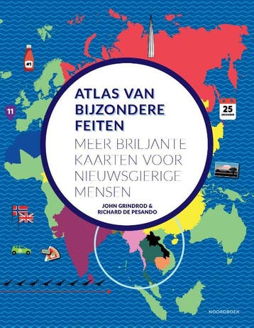 Atlas Van Bijzondere Feiten | John Grindrod | Nieuw, Ophalen of Verzenden, Nieuw, John Grindrod