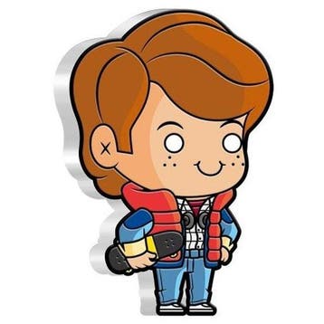 Niue. 2 Dollars 2020 1 oz $2 NZD Niue Silver Marty McFly
