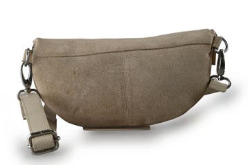 Manfield Crossbodytas Beige, Verzenden, Zo goed als nieuw, Beige