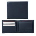 Houtkamp Compacte Leren Heren Portemonnee – Blauw, Overige merken, Nieuw, Leer, Verzenden