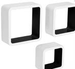 3-delige Houten Wandplanken – CD en  Boek Organizer, Verzenden, Nieuw