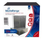 MediaRange | CD Slimcase | 5.2mm | 1 Disc | Zwart | 25 Stuks, Computers en Software, Beschrijfbare discs, Verzenden, Nieuw