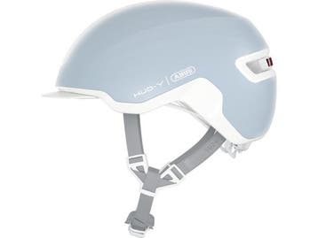 ABUS HUD-Y - Fietshelm - LED-achterlicht - blauw, Verzenden, Zo goed als nieuw, Abus
