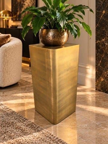 Voetstuk - Metaal - Luxury 60 cm, Antiek en Kunst