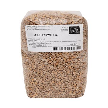 Molen de Hoop Hele Tarwe Biologisch 1kg, Verzenden, Nieuw