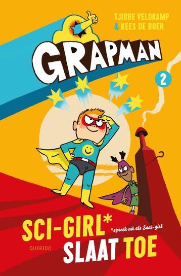 Grapman. Sci-Girl Slaat Toe | Tjibbe Veldkamp | Nieuw, Boeken, Ophalen of Verzenden, Nieuw, Tjibbe Veldkamp