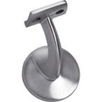 Intersteel Leuninghouder kleine achterplaat hol zadel rvs, Verzenden, Nieuw